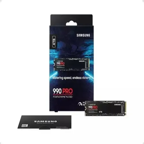 Ssd 4tb Samsung 990 Pro X4 Nvme Gaming M.2 Mz-v9p4t0b/am