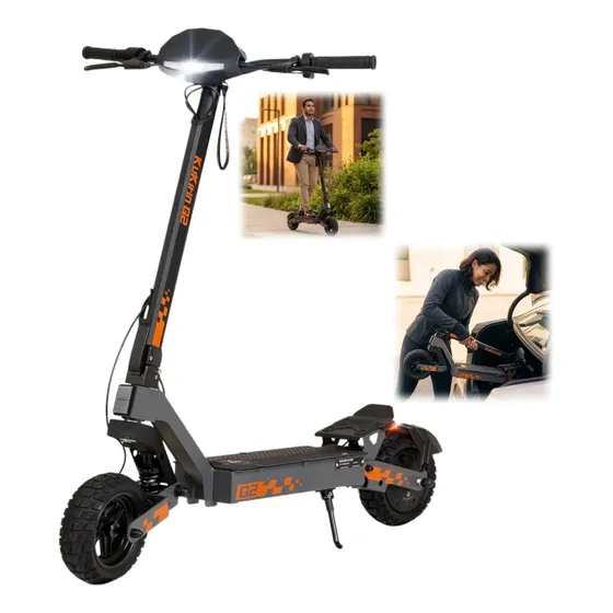 Kukirin G2 Patinete Elétrico Adulto Dobrável Pneus Off-road