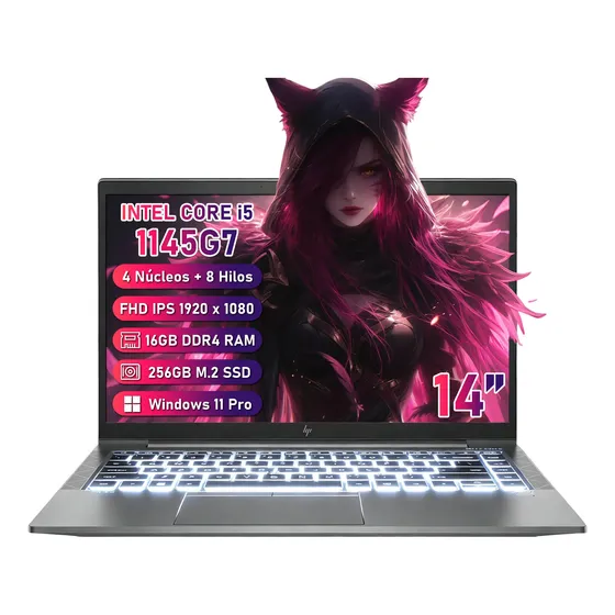Hp Zbook Firefly 14 G8 Core I5 1145g7 16gb Ram 256gb Ssd Fhd (Recondicionado)