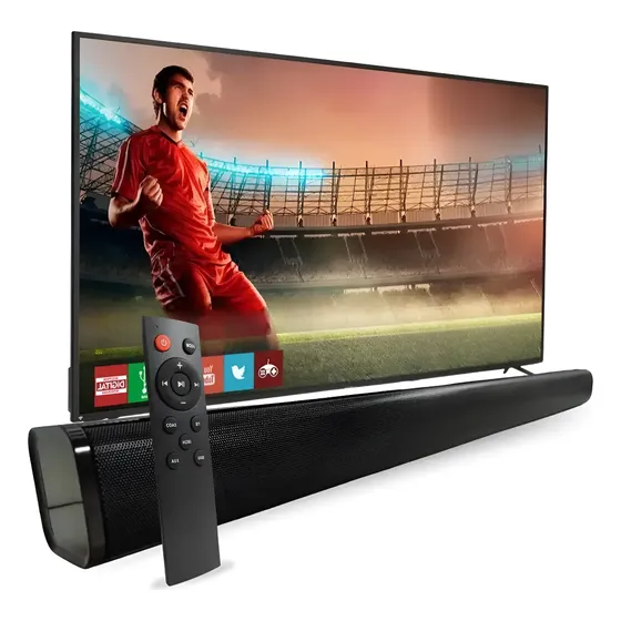 Caixa De Som Bluetooth P2 Av Para Tv Soundbar Home Theater
