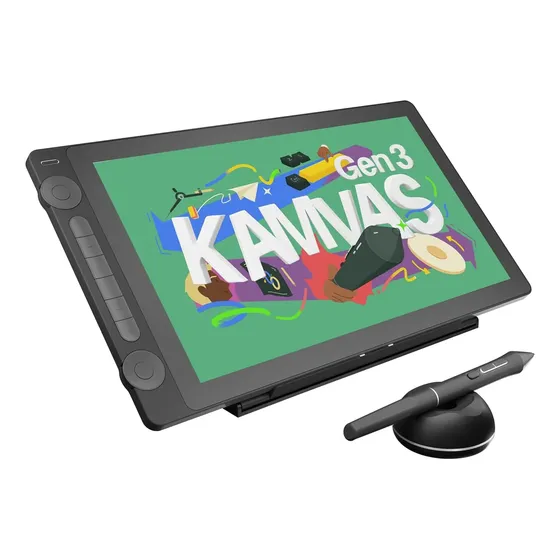 Huion Kamvas 16 (gen 3) Tablet De Desenho Com Ecrã, 15,8 ...