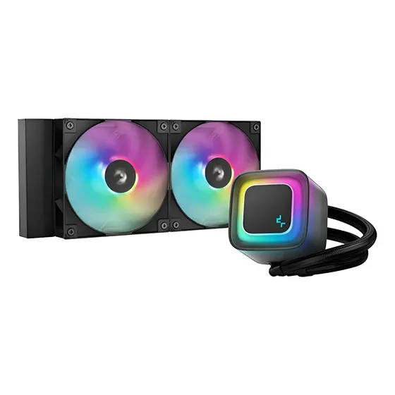 Watercooler Deepcool Le240 V2 Argb Preto 240mm Amd E Intel