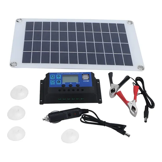 Jrg Kit De Painel Solar, Módulo Fotovoltaico De 10