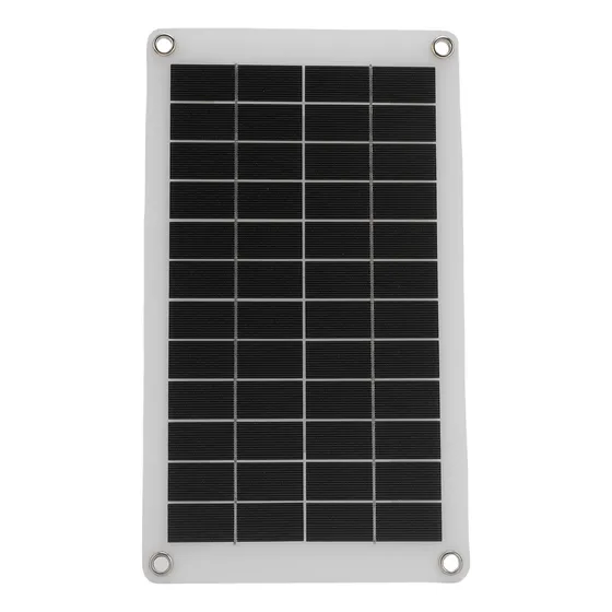 Kit Painel Solar Flexível 18v 15w P/ Carregar Bateria
