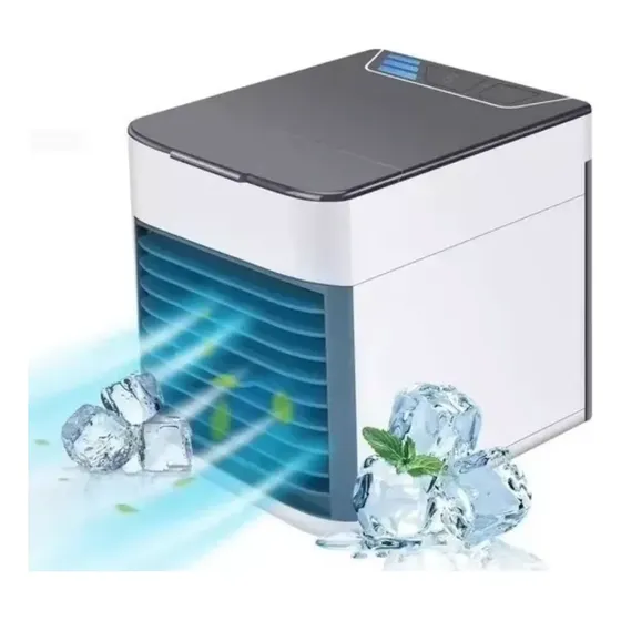 Mini Ar Condicionado Portátil Climatizador Umidificador Usb