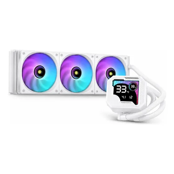 Water Cooler Argb 360mm Para Pc Com Display Lcd Water Cooler Argb 360mm Para Pc Com Display Lcd