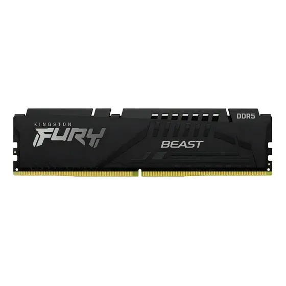 Memória RAM Kingston Fury Beast, 32GB 5600MHz DDR5 CL40, DIMM, Preto - KF556C40BB-32