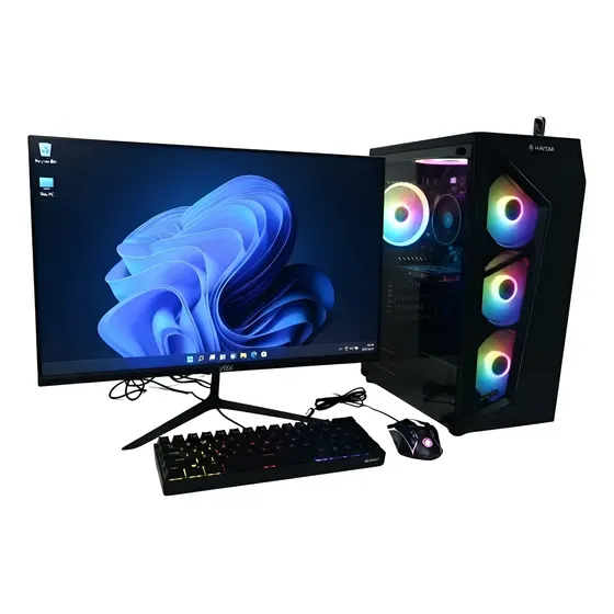 Kit Completo Pc Gamer I5-9500 32gb 240gb + Monitor 23,8