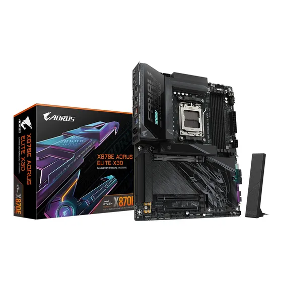 Placa Madre Atx Gigabyte X870e Aorus Elite X3d A