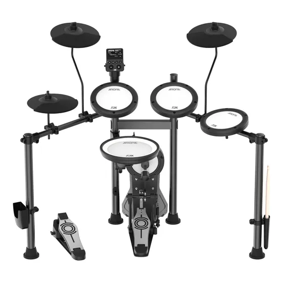 Bateria Eletrônica Aroma Tdx-n2 Branco