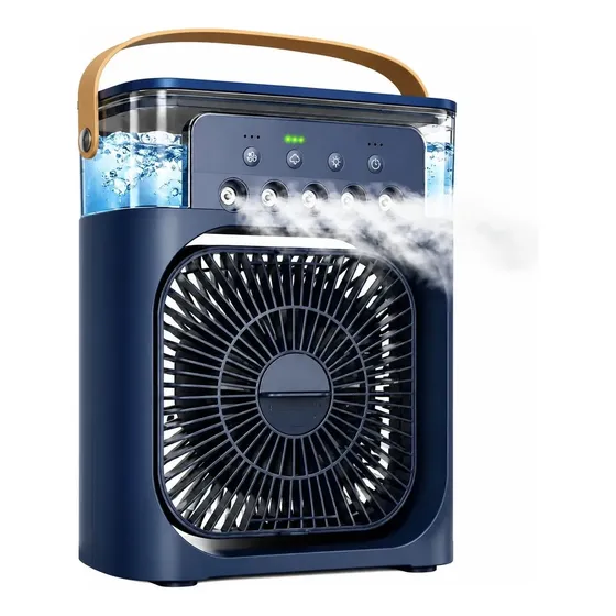 Mini Ar Condicionado Climatizador Portátil Usb Umidificador