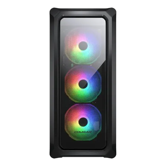 Cougar Archon 2 Rgb Gabinete Mid Tower 3 Fans Argb Preto