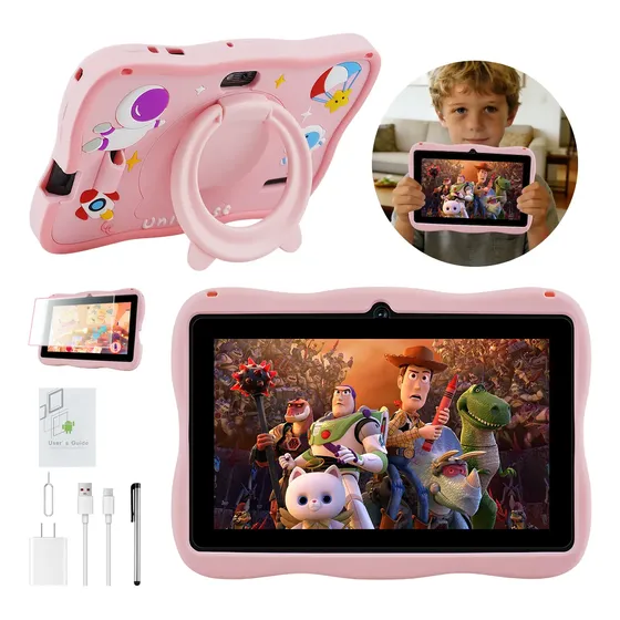 Tablet Infantil Educativo Para Criança Capa Protetora 128gb