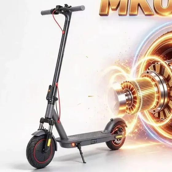 Mankeel MK085 Patinete Eletrico Adulto, 500W Scooter Elétrica, Velocidade Máxima de 32 KM/H, 40KM de Autonomia,com App Bluetooth, com Suspensão e Pneus 10", Carge 120kg, Adulto Scooter(36V 10.4AH)