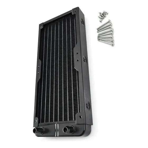 Radiador Water Cooler 240mm 120mm Alumínio Cpu Gpu
