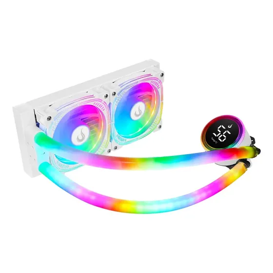 Water Cooler Branco 240mm | Rise Mode | Aura Ice Argb Water Cooler Branco 240mm | Rise Mode | Aura Ice Argb