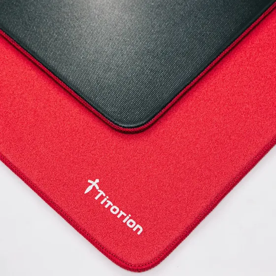 Mouse Pad Gamer Control Profissional Poron Rigel 49x42 Premium - Vermelho