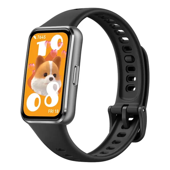 Smartwatch HUAWEI Band 11 Tela AMOLED de 1,62" Bateria com Autonomia de Até 14 Dias Monitoramento Aprimorado do Sono Bem-estar Emocional Multidimensional Compatível com iOS e Android Alumínio Preto