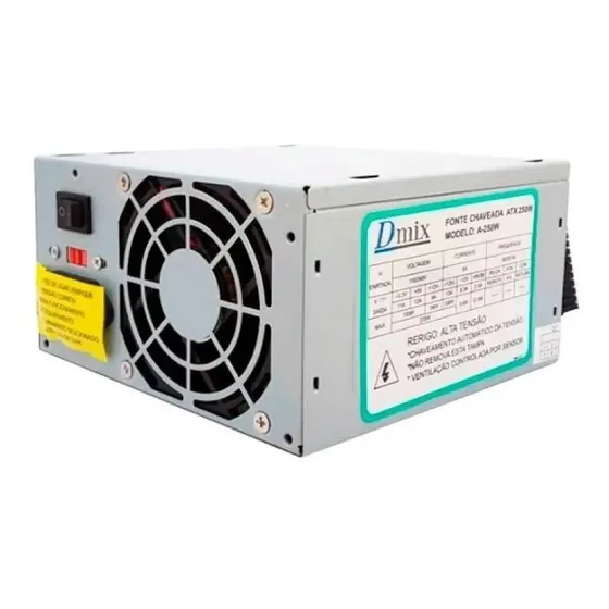 Fonte de alimentação para PC Dmix A-250W 250W