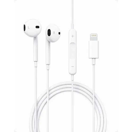 Fone Ouvido Com Fio Lightning P/ Iphone 11 13 14 X Xr Som Hd
