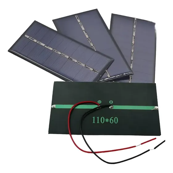 Mini Painel Solar De 1w, Kit De Carregamento Fotovoltaico Di