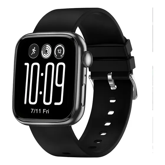 Jiditech Relógio Inteligente Smartwatch Sportwatch Tela HD 1,83" Chamada Bluetooth Monitoramento de Saúde, 100 Modos Esportivos, Notificações, 2 Pulseras, Compatível com Android/iOS, Para Homem Mulher