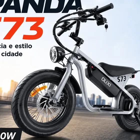 Bicicleta Elétrica Panda S73 Mini Bike Autopropelido 25km/h