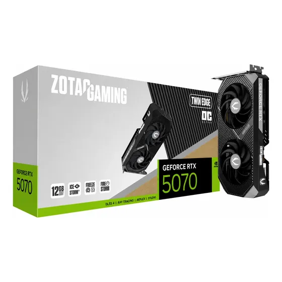 Placa De Vídeo Zotac Gaming Geforce Rtx 5070 12gb Gddr7