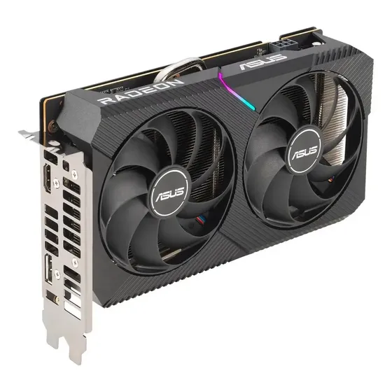 Placa Grã¡fica Asus Dual Radeon Rx 6500 Xt 4 Gb Gddr6 Placa Grã¡fica Asus Dual Radeon Rx 6500 Xt 4 Gb Gddr6