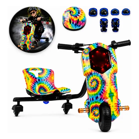 Triciclo Drift Patinete Mini Carro Infantil/adulto 100kg