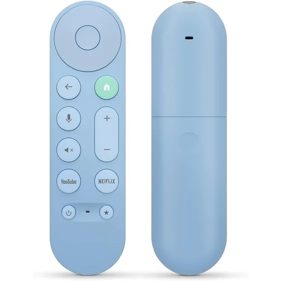 Substituição Remota De Voz Do Chromecast Azul