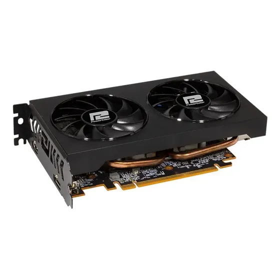 Placa de Vídeo PowerColor Fighter RX 6500 XT OC 4GB GDDR6 8K AMD