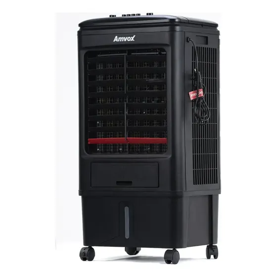Climatizador De Ar Portatil 18l Amvox Acl 018 Preto 220v Climatizador De Ar Portatil 18l Amvox Acl 018 Preto 220v