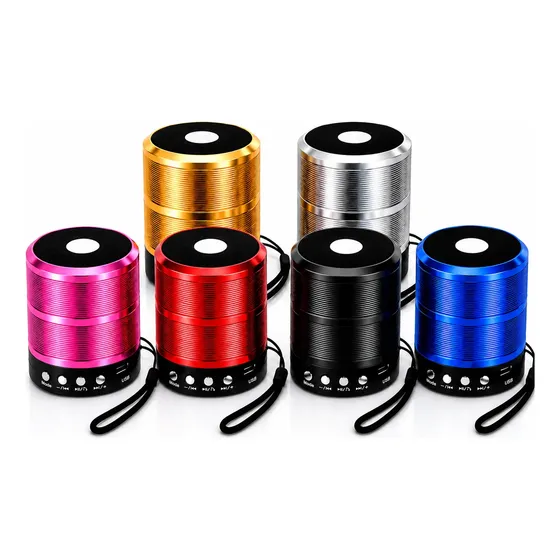 Mini Caixa De Som Bluetooth Pequena Sem Fio Portátil Potente