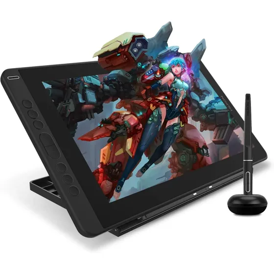 Tablet De Desenho Kamvas 13 Com Tela De 13,3 Verde Ajustáve