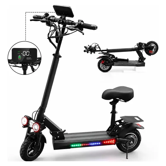 Patinete Elétrico Banco 500w Amortecedor Adulto 10ah Nfc
