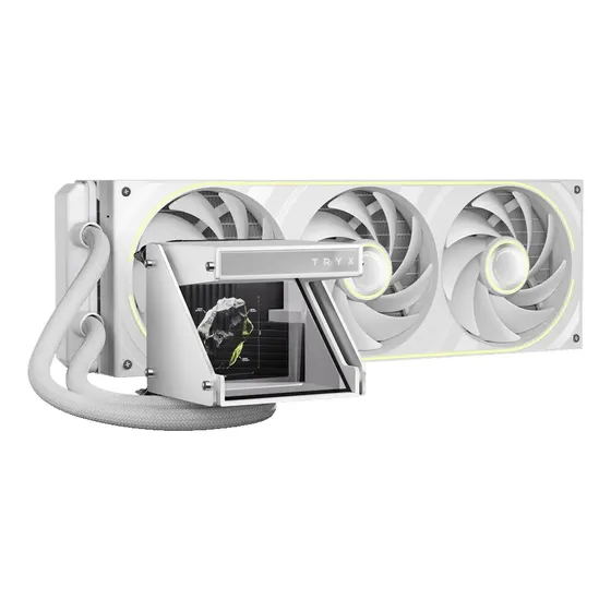 Water Cooler Tryx Holo Br Lcd Custom Holográfica Argb 360mm