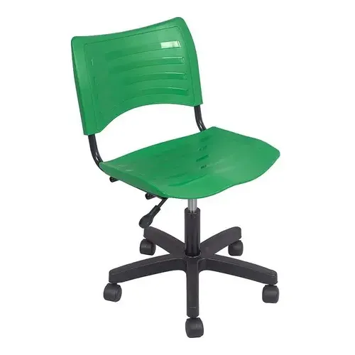 Cadeira De Escritorio Iso Giratoria Preta Cor Verde Cadeira De Escritorio Iso Giratoria Preta Cor Verde