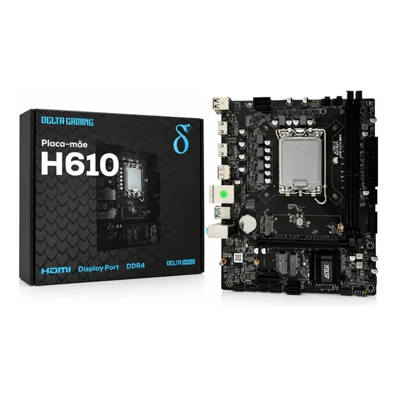 Placa Mãe H610 Intel 12/13/14 Geração I5 I7 I9 Lga1700 Ddr4 Placa Mãe H610 Intel 12/13/14 Geração I5 I7 I9 Lga1700 Ddr4