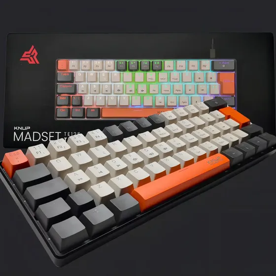 Teclado Gamer Mecânico Knup Madset