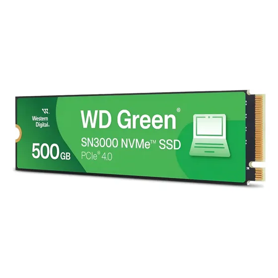 Ssd M.2 Nvme 2280 Wd Green Sn3000 500gb 5000mb/s