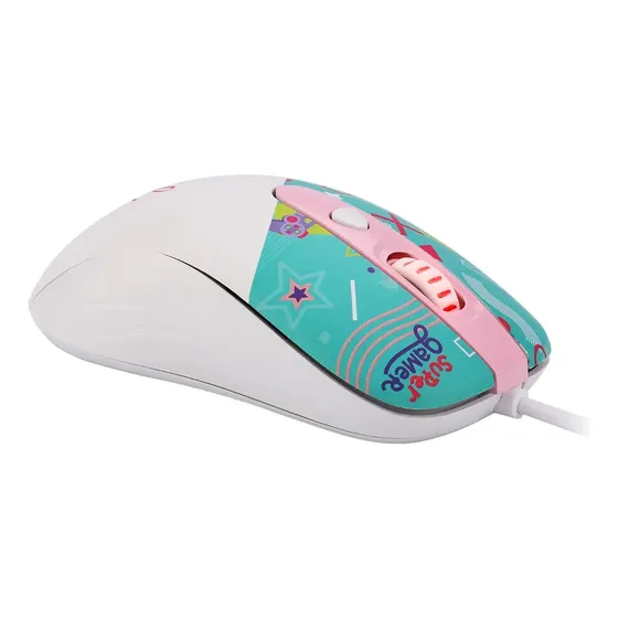 Mouse Gamer Redragon Luluca Branco