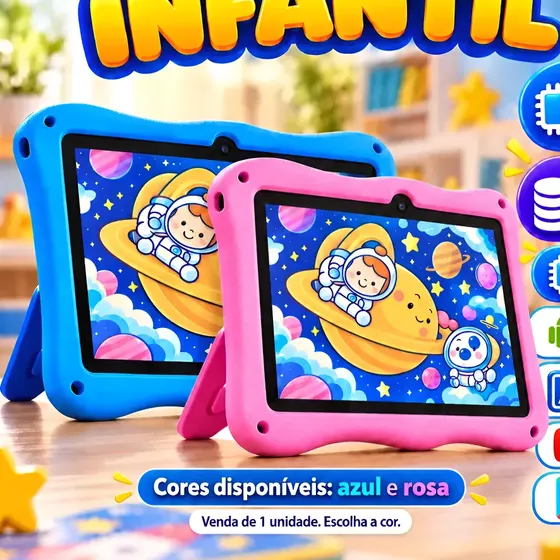 Tablet Infantil Android 7 Youtube