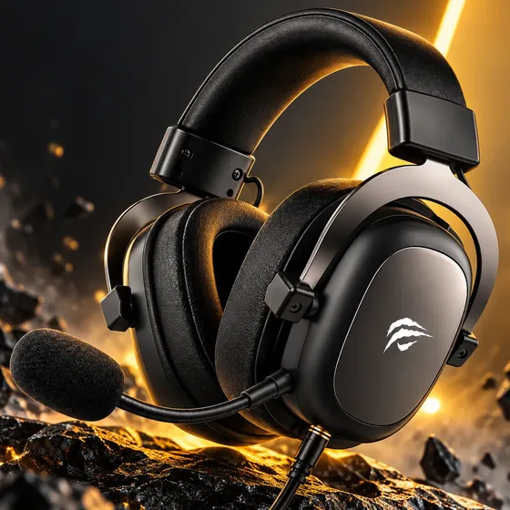 Fone De Ouvido Headset Gamer Havit H2002d Over-ear Preto