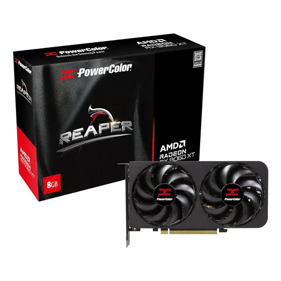 Powercolor Reaper Amd Radeon Rx 9060 Xt 8 Gb Gddr6