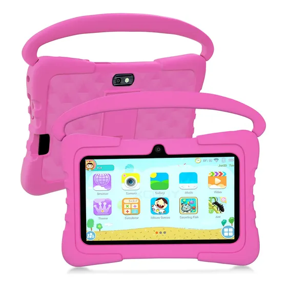 Tablet Infantil 7 Controle Parental Capa Silicone