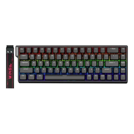 Teclado Magnético Aula Win68 He 8000hz, 0.02mm Rapid Trigger