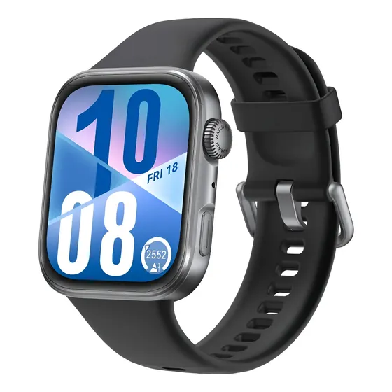 SmartWatch HUAWEI WATCH FIT 4 Modos Esportivos Aprimorados Assistente de Bem-Estar Emocional Bateria com Autonomia de Até 10 Dias Compatível com iOS e Android Preto