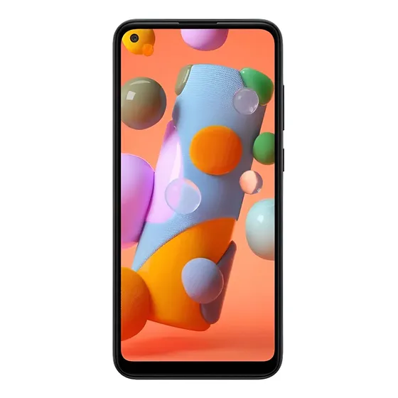 Smartphone Samsung Galaxy A11 Tl 6.4 64gb 3gb Ram Preto - Aceitável (Recondicionado)