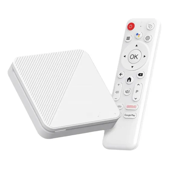 Bcaixa De Tv Android 4k Com 4 Gb De Ram, Wi-fi 6 E Controle